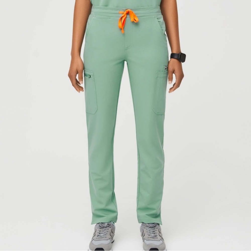 Figs Jade Yola Large Regular Scrub Pants
